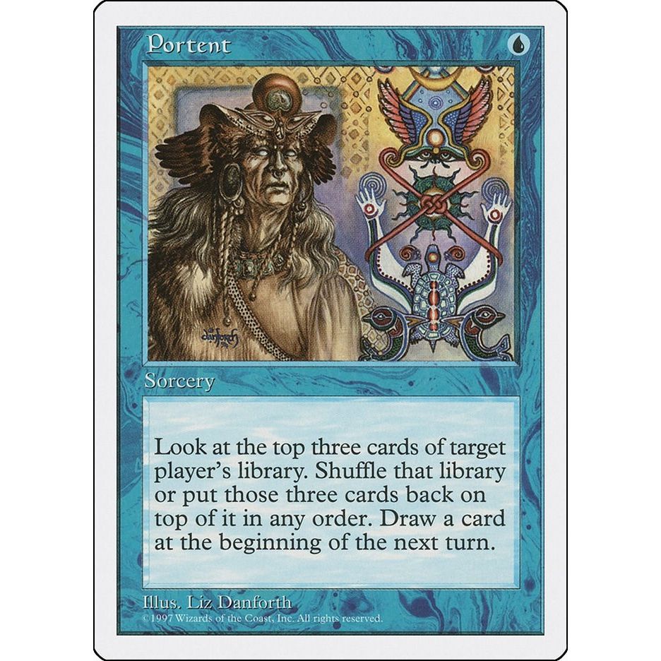 Image for Portent (5ED) - Magic: The Gathering