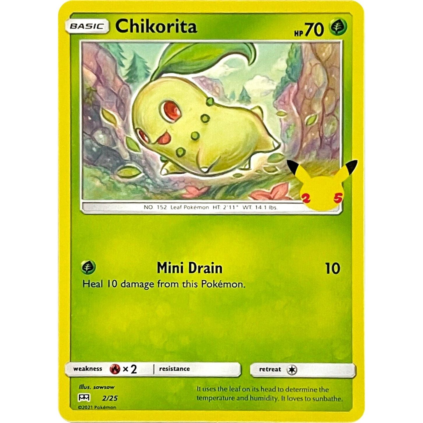 Image for Chikorita (002/025) (MCD21) - Pokemon