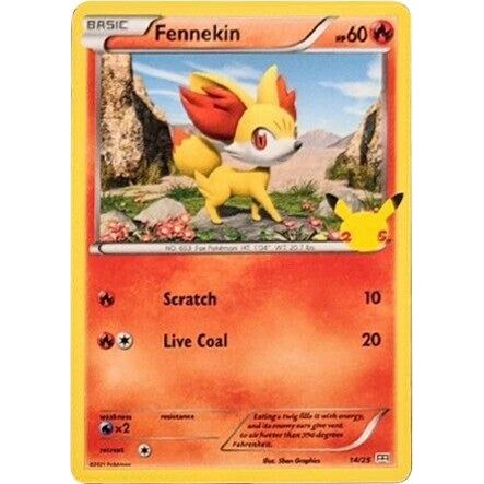 Image for Fennekin (014/025) (MCD21) - Pokemon