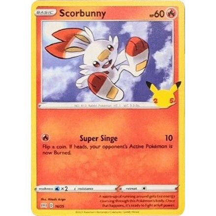 Image for Scorbunny (016/025) (MCD21) - Pokemon