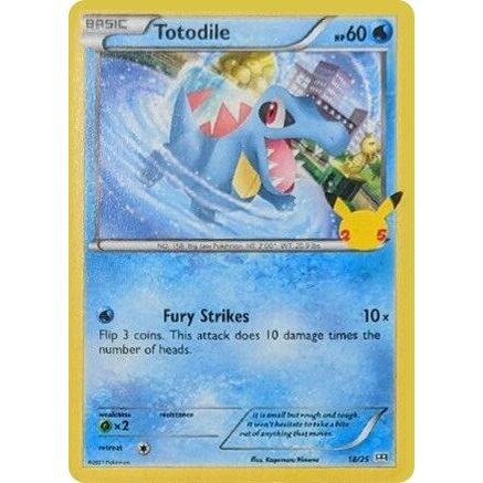 Image for Totodile (018/025) (MCD21) - Pokemon