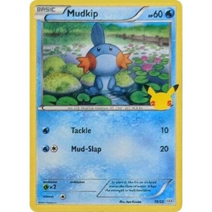 Image for Mudkip (019/025) (MCD21) - Pokemon