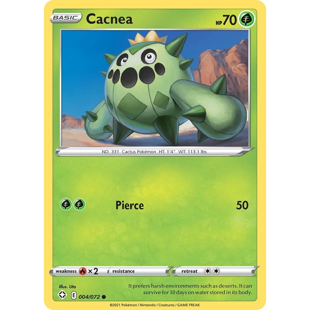 Image for Cacnea (004/072) (SHF) - Pokemon