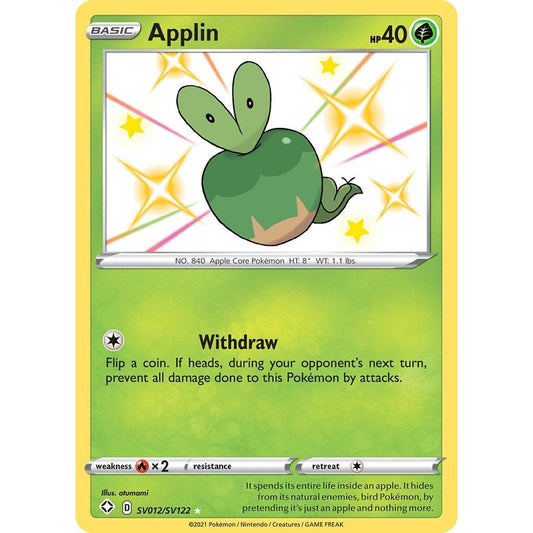 Image for Applin (SV012/SV122) (SHFSV) - Pokemon