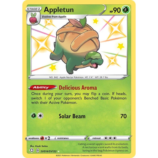 Image for Appletun (SV014/SV122) (SHFSV) - Pokemon