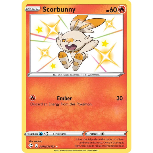 Image for Scorbunny (SV015/SV122) (SHFSV) - Pokemon