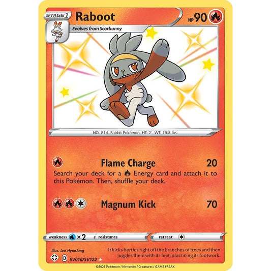 Image for Raboot (SV016/SV122) (SHFSV) - Pokemon