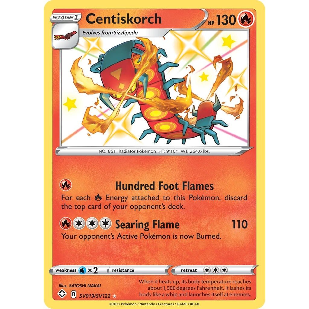 Image for Centiskorch (SV019/SV122) (SHFSV) - Pokemon