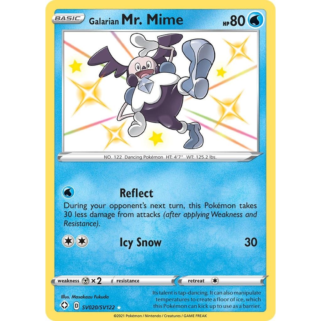 Image for Galarian Mr. Mime (SV020/SV122) (SHFSV) - Pokemon