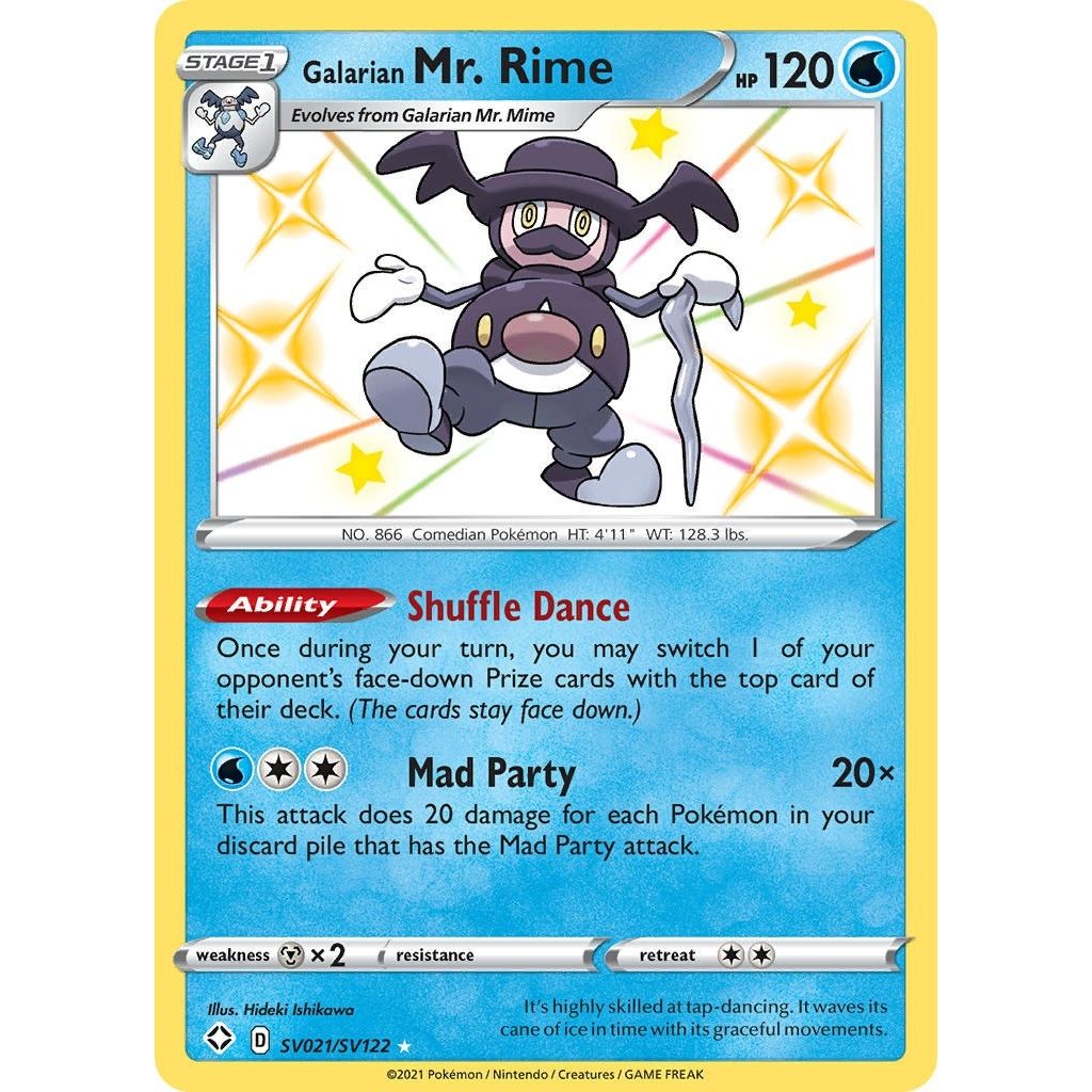 Image for Galarian Mr. Rime (SV021/SV122) (SHFSV) - Pokemon