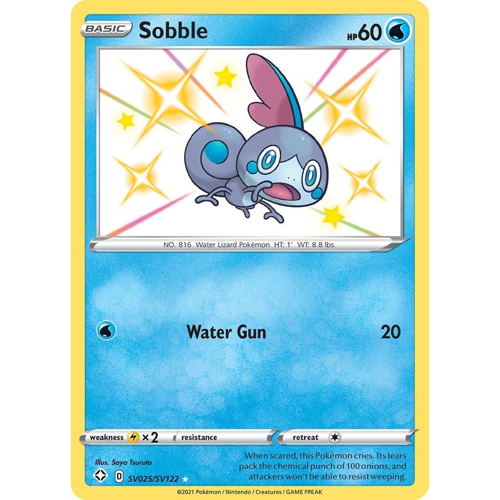 Image for Sobble (SV025/SV122) (SHFSV) - Pokemon