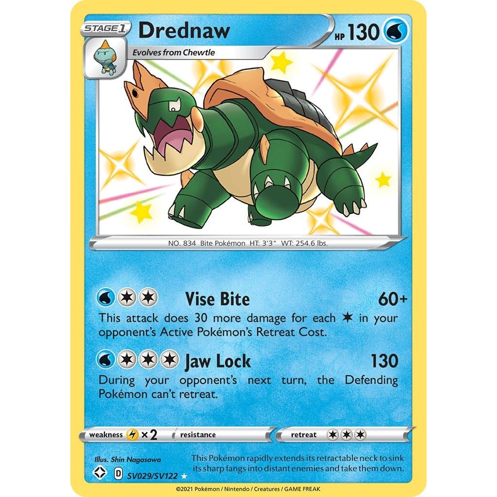 Image for Drednaw (SV029/SV122) (SHFSV) - Pokemon