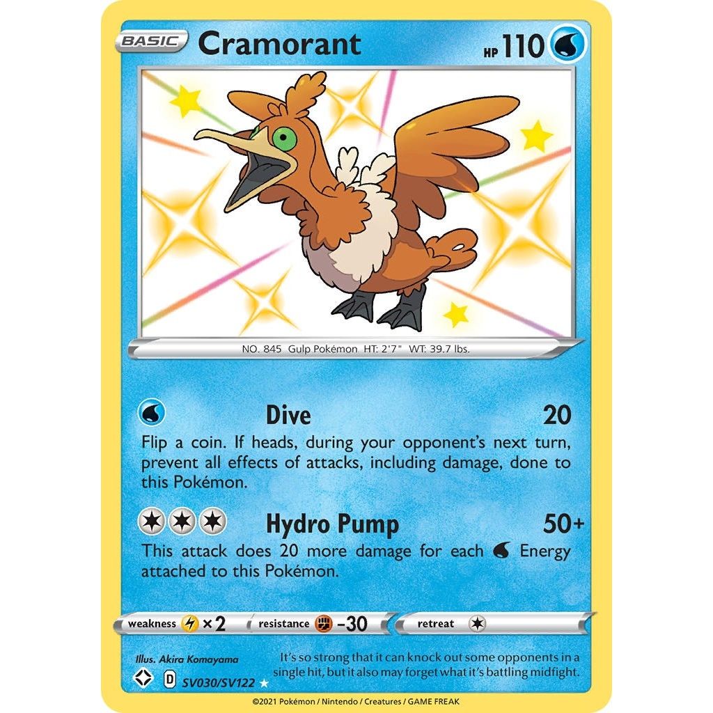 Image for Cramorant (SV030/SV122) (SHFSV) - Pokemon