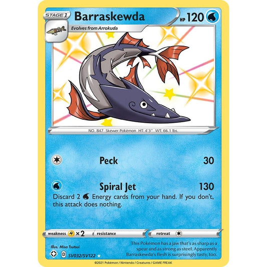 Image for Barraskewda (SV032/SV122) (SHFSV) - Pokemon
