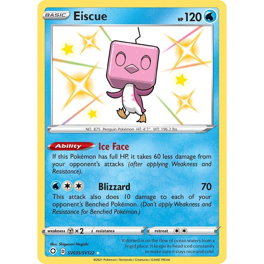 Image for Eiscue (SV035/SV122) (SHFSV) - Pokemon
