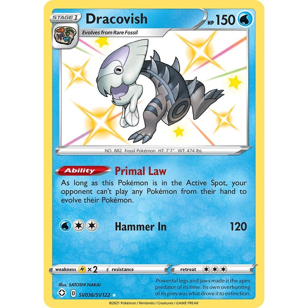 Image for Dracovish (SV036/SV122) (SHFSV) - Pokemon
