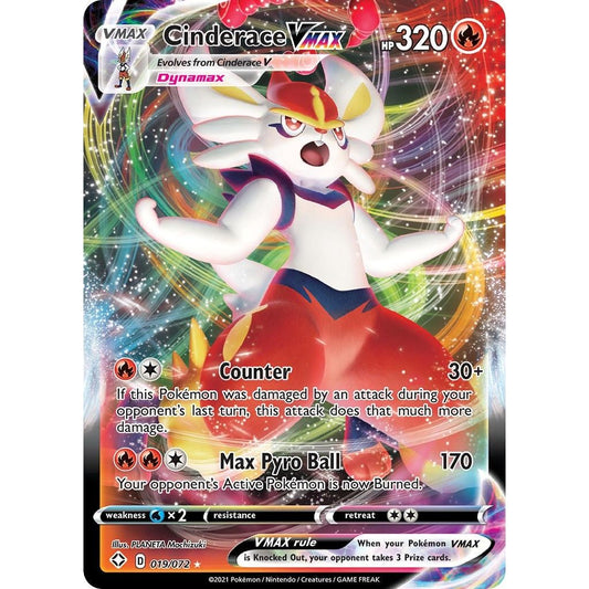 Image for Cinderace VMAX (019/072) (SHF) - Pokemon