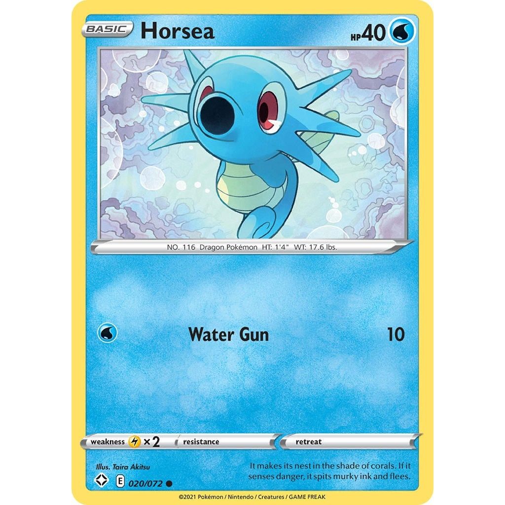 Image for Horsea (020/072) (SHF) - Pokemon