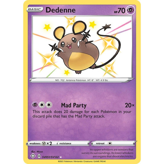 Image for Dedenne (SV051/SV122) (SHFSV) - Pokemon