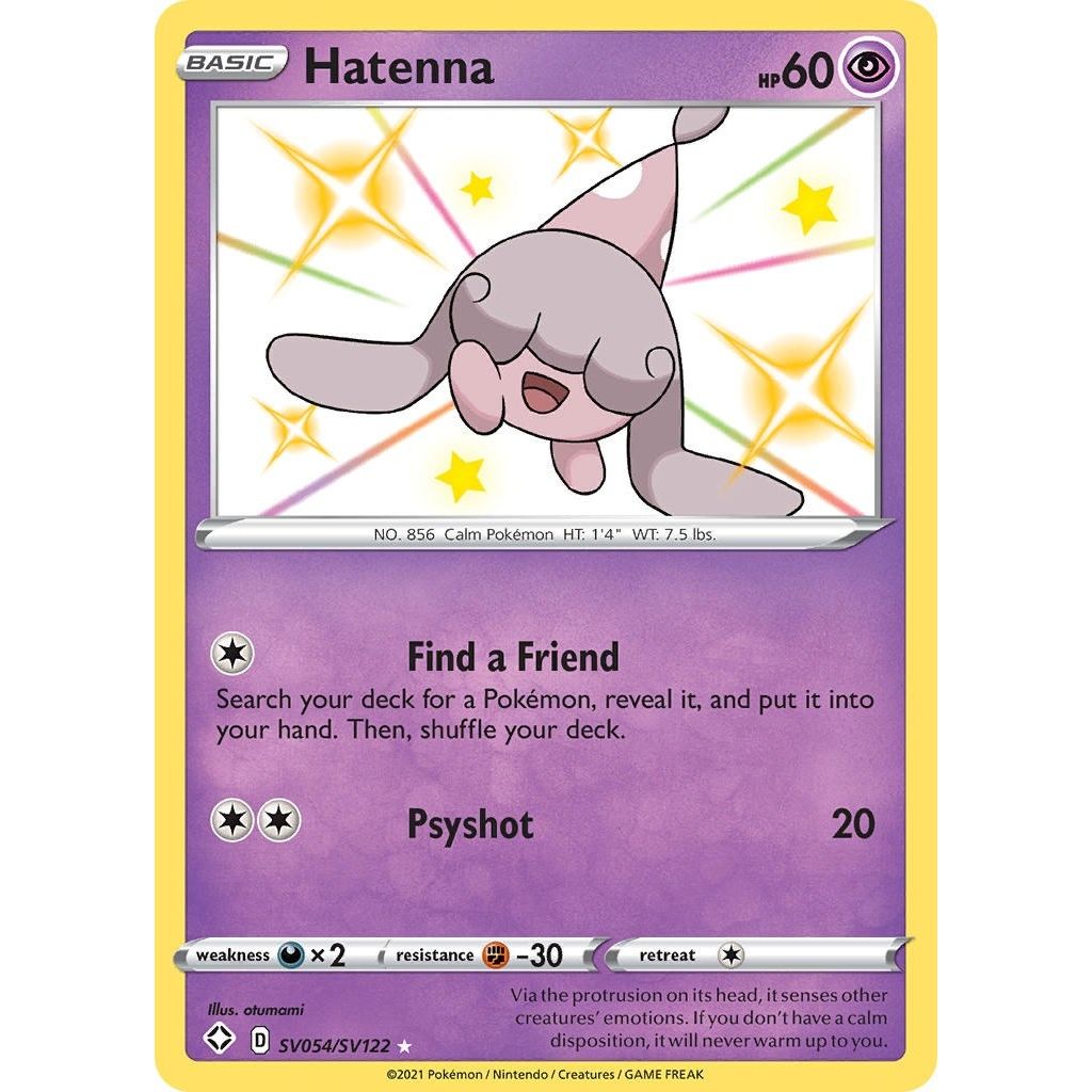 Image for Hatenna (SV054/SV122) (SHFSV) - Pokemon