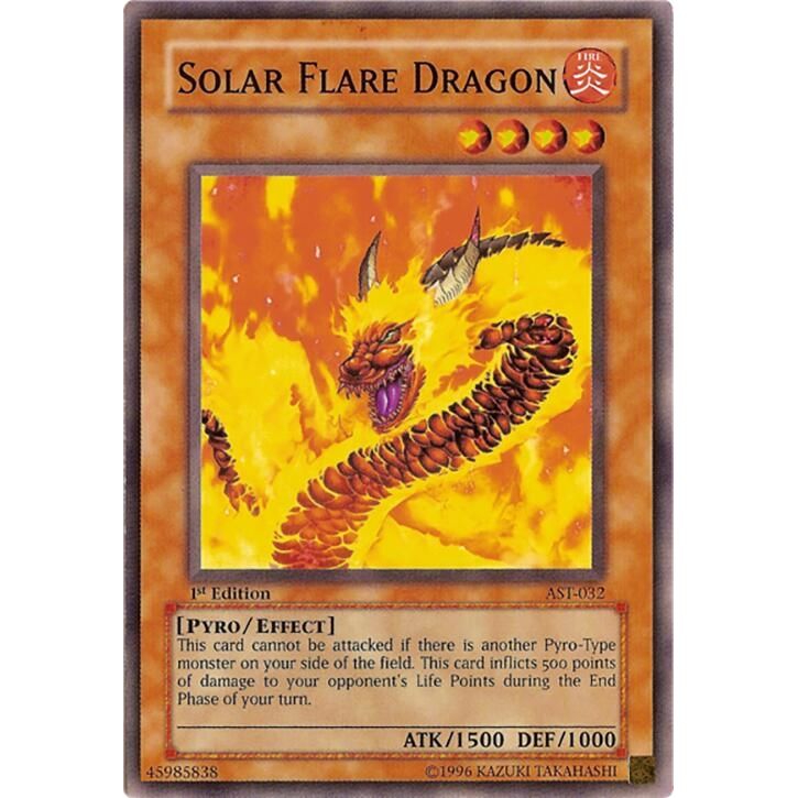 Image for Solar Flare Dragon (AST-032) (AST) - YuGiOh