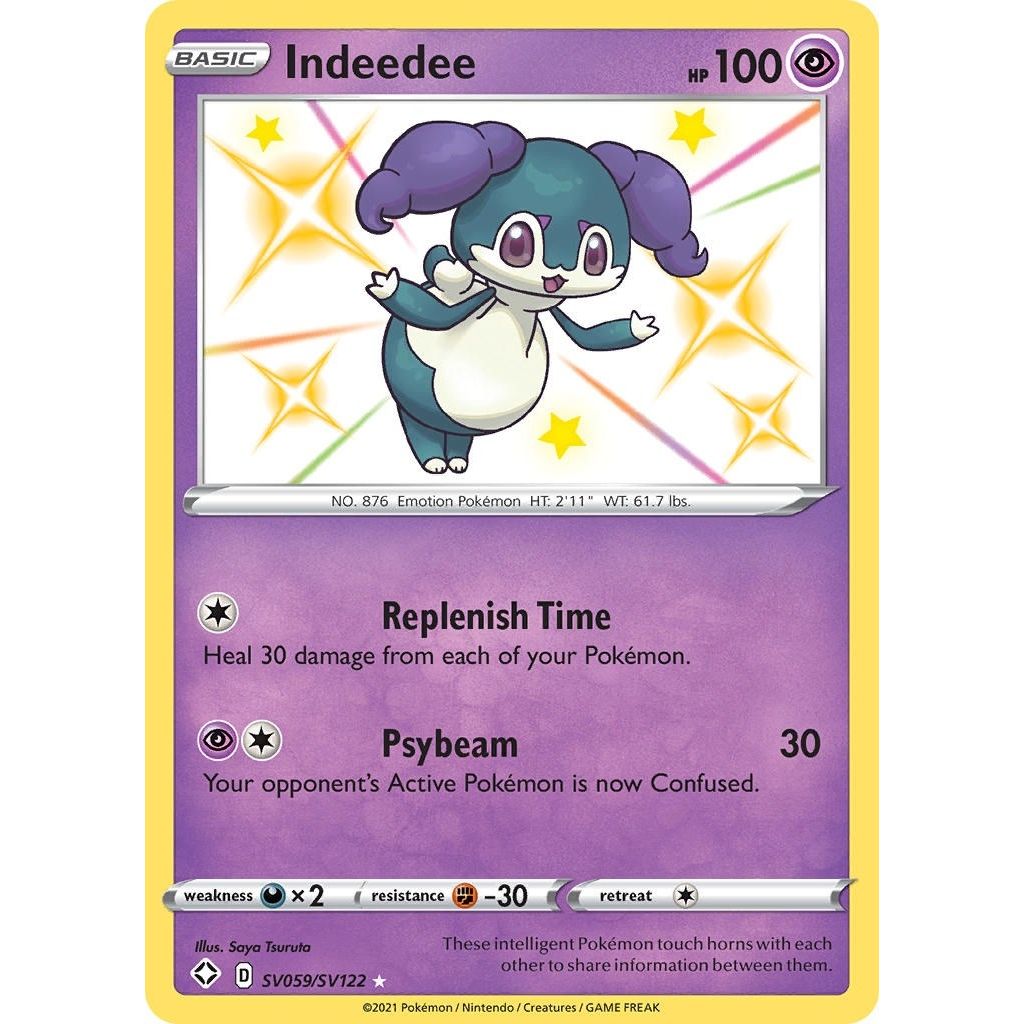 Image for Indeedee (SV059/SV122) (SHFSV) - Pokemon