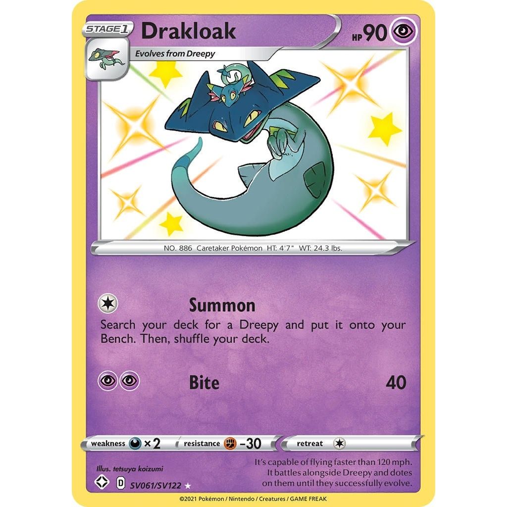 Image for Drakloak (SV061/SV122) (SHFSV) - Pokemon
