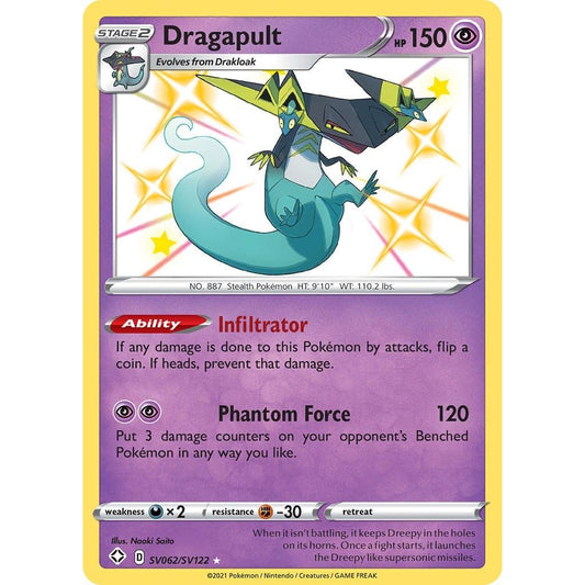 Image for Dragapult (SV062/SV122) (SHFSV) - Pokemon