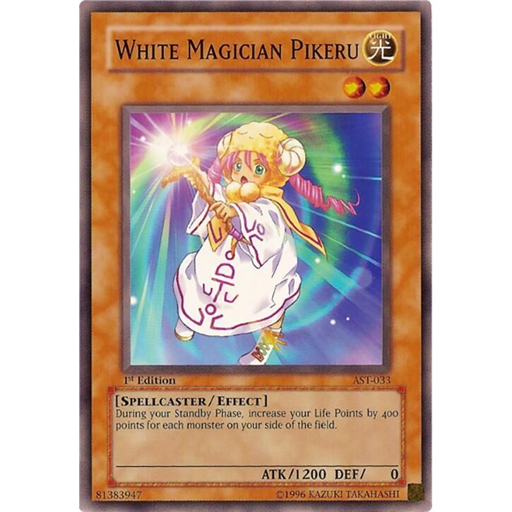 Image for White Magician Pikeru (AST-033) (AST) - YuGiOh