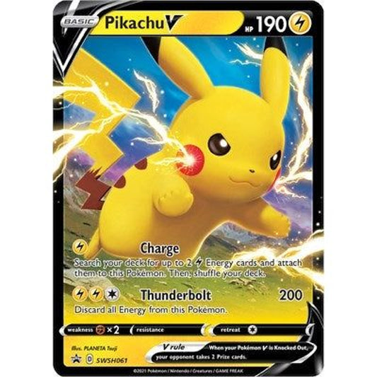 Image for Pikachu V - SWSH061 (SWSH061) (SWSD) - Pokemon