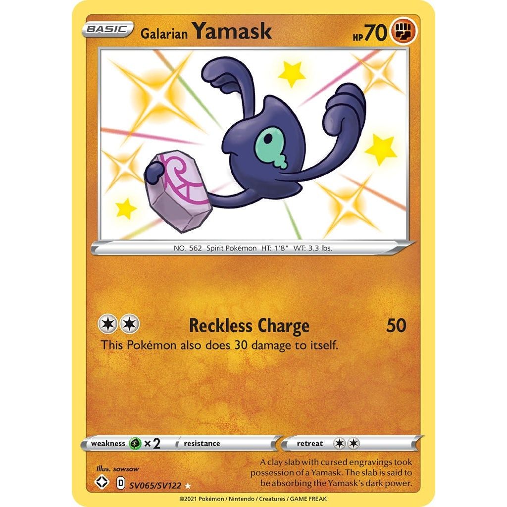 Image for Galarian Yamask (SV065/SV122) (SHFSV) - Pokemon