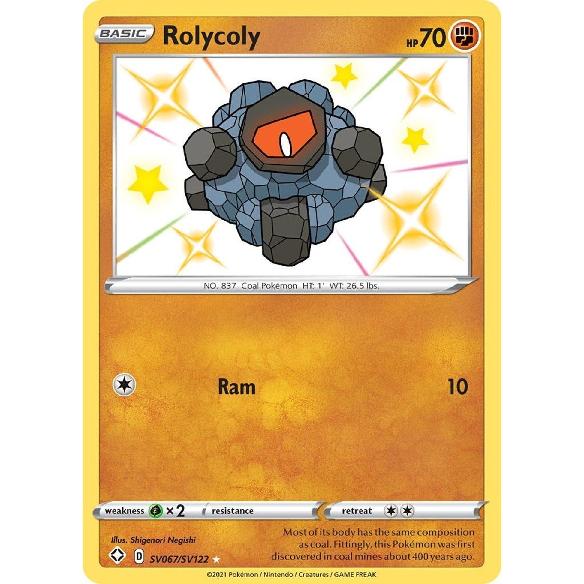 Image for Rolycoly (SV067/SV122) (SHFSV) - Pokemon