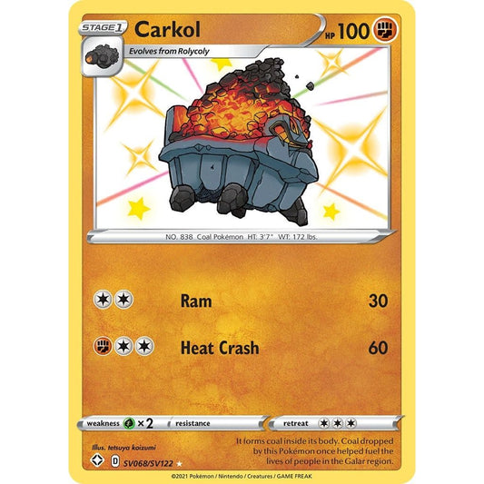 Image for Carkol (SV068/SV122) (SHFSV) - Pokemon