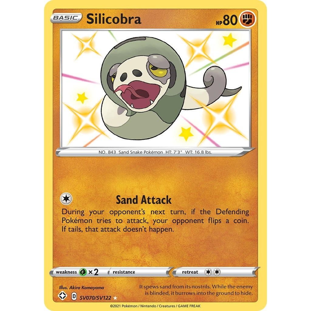 Image for Silicobra (SV070/SV122) (SHFSV) - Pokemon