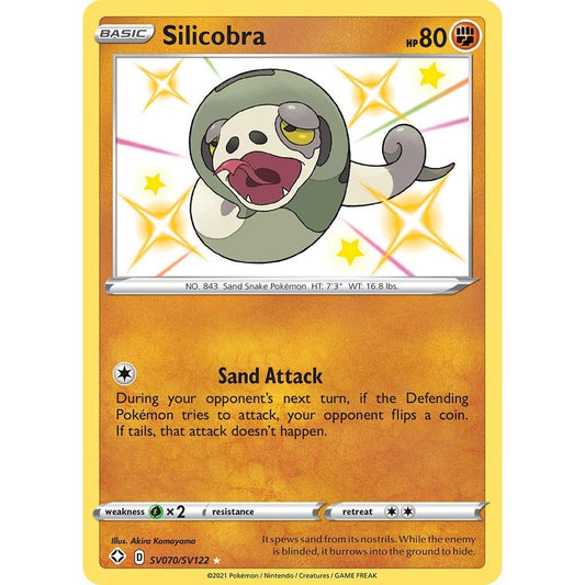 Image for Silicobra (SV070/SV122) (SHFSV) - Pokemon