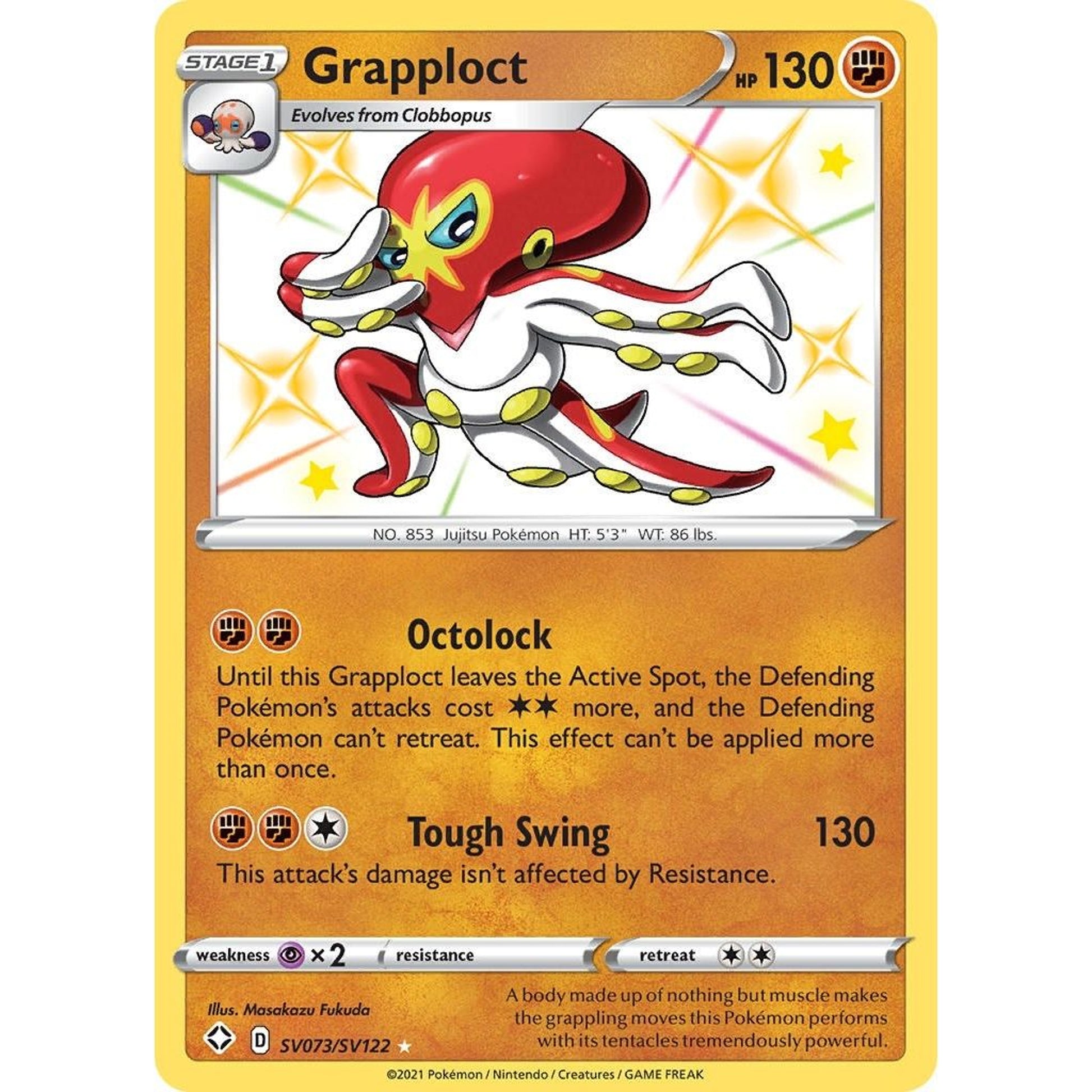 Image for Grapploct (SV073/SV122) (SHFSV) - Pokemon
