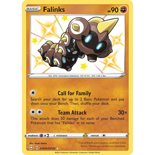 Image for Falinks (SV074/SV122) (SHFSV) - Pokemon