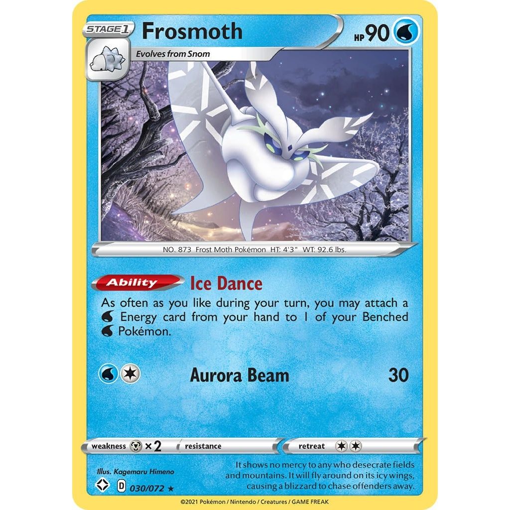 Image for Frosmoth (030/072) (SHF) - Pokemon