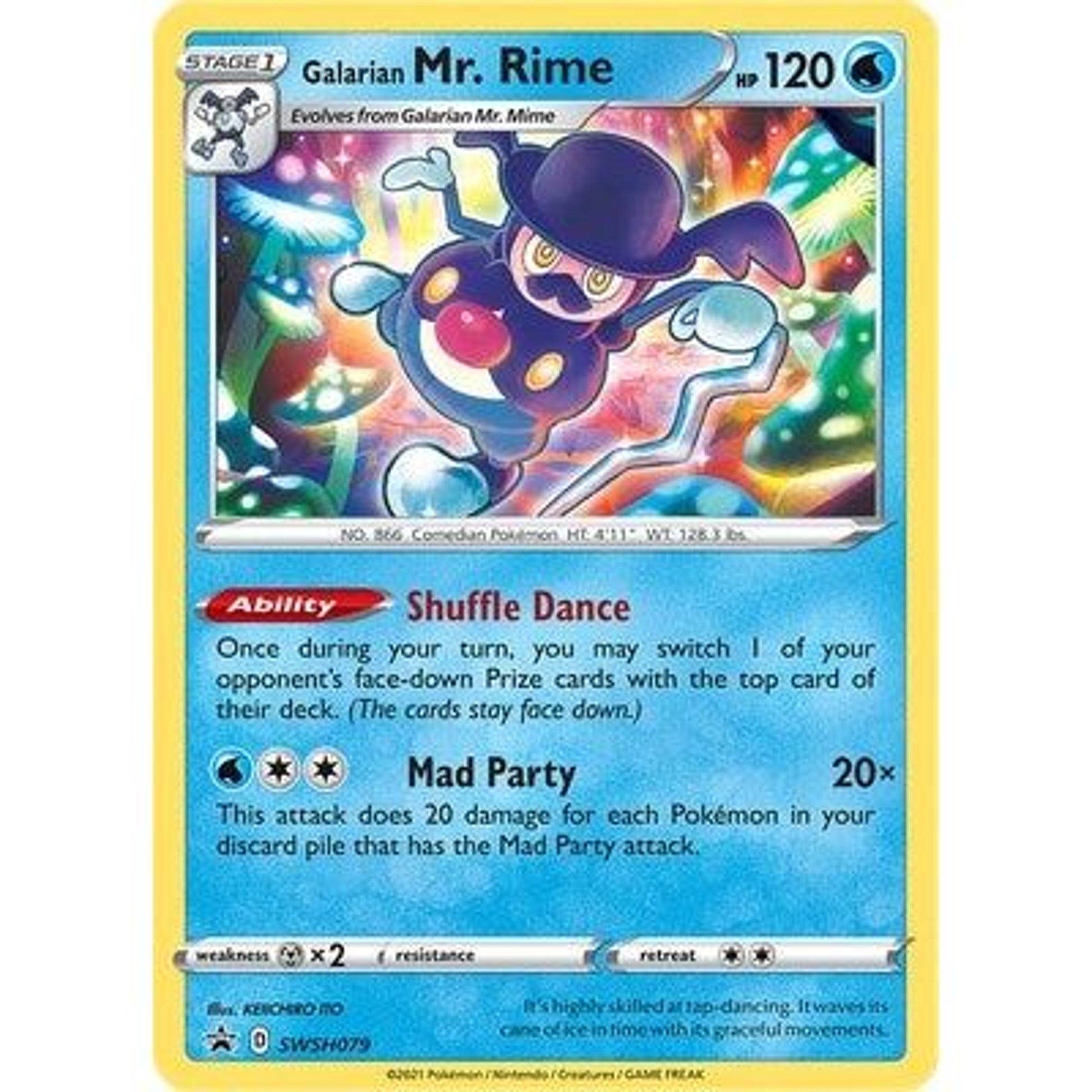 Image for Galarian Mr. Rime - SWSH079 (SWSH079) (SWSD) - Pokemon