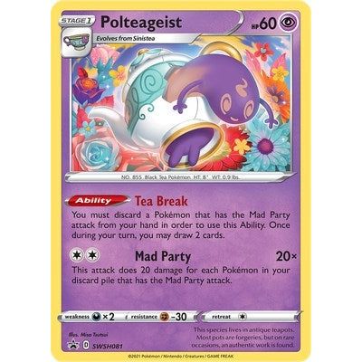 Image for Polteageist - SWSH081 (SWSH081) (SWSD) - Pokemon