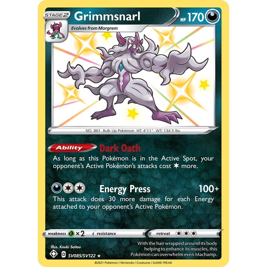 Image for Grimmsnarl (SV085/SV122) (SHFSV) - Pokemon