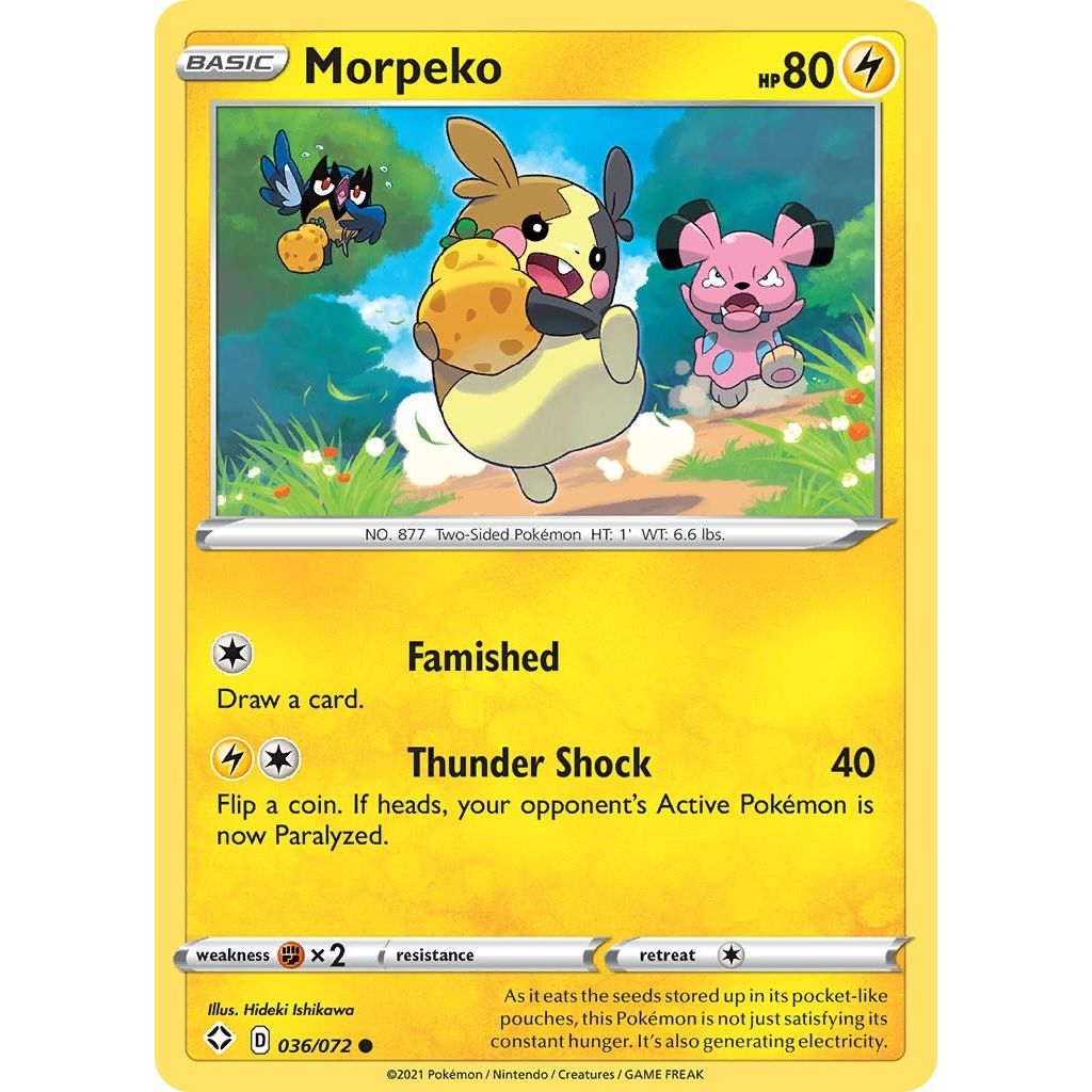 Image for Morpeko (036) (036/072) (SHF) - Pokemon