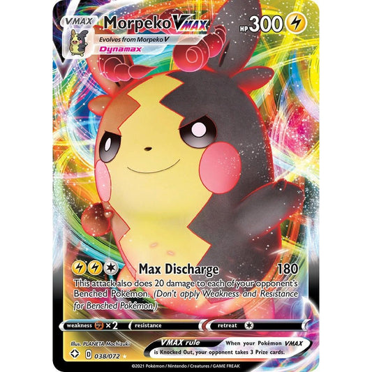 Image for Morpeko VMAX (038/072) (SHF) - Pokemon
