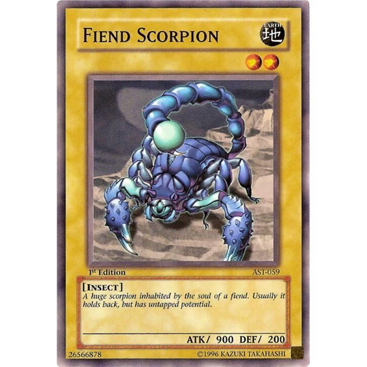 Image for Fiend Scorpion (AST-059) (AST) - YuGiOh