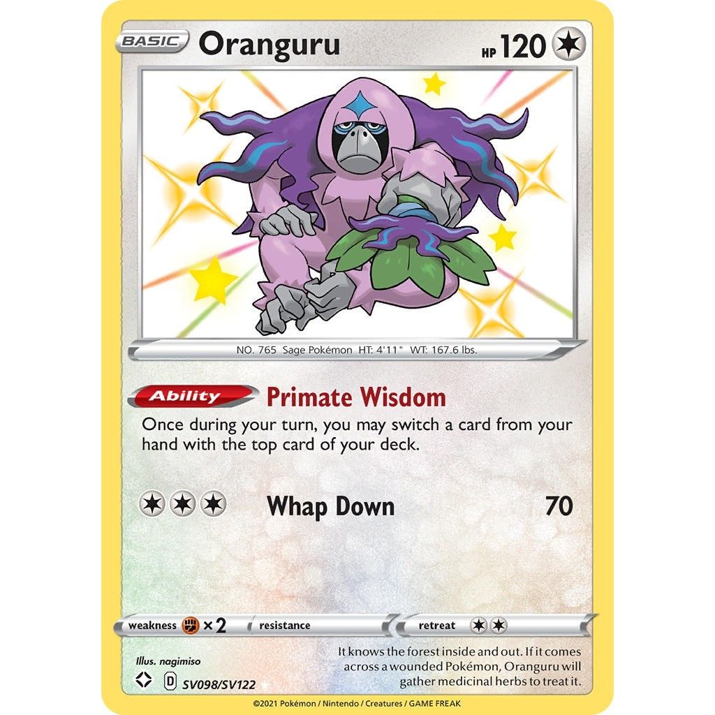 Image for Oranguru (SV098/SV122) (SHFSV) - Pokemon