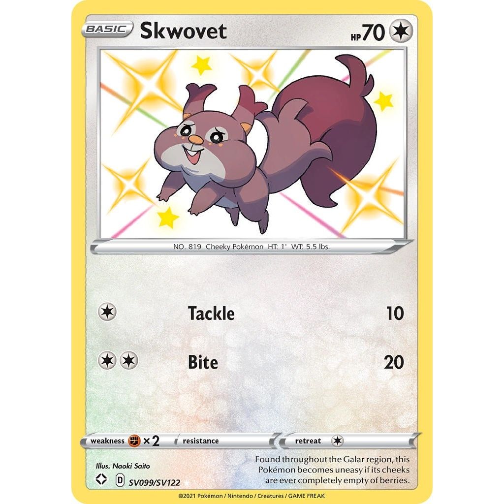 Image for Skwovet (SV099/SV122) (SHFSV) - Pokemon