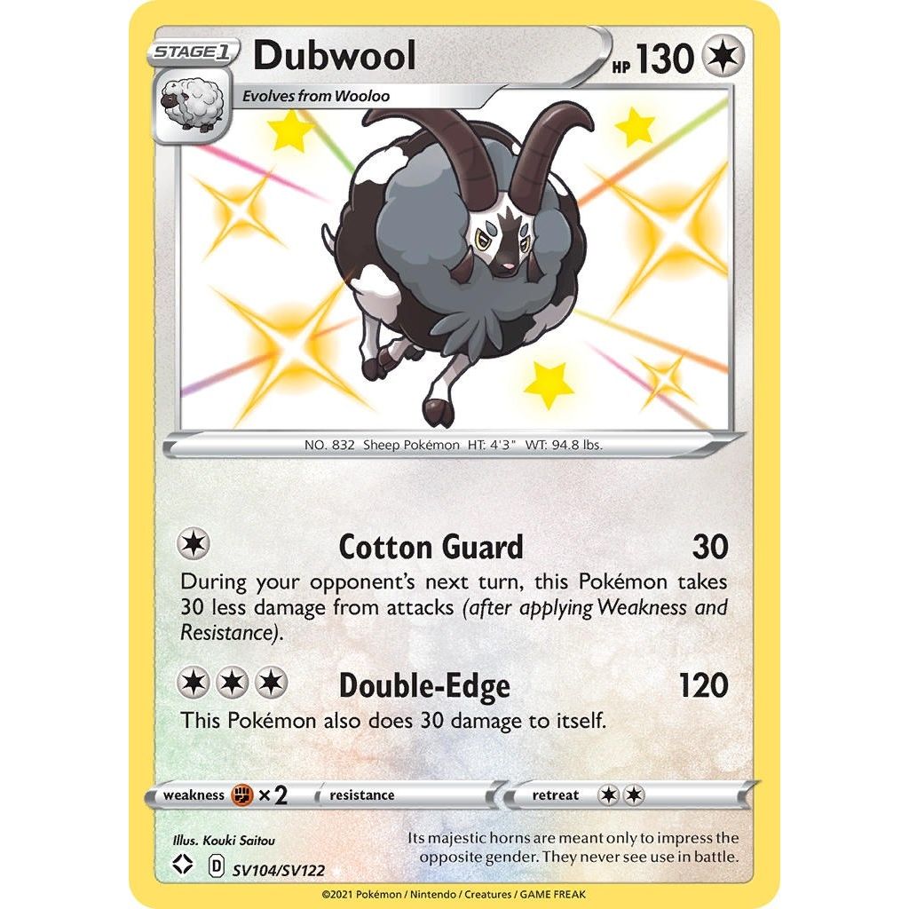 Image for Dubwool (SV104/SV122) (SHFSV) - Pokemon