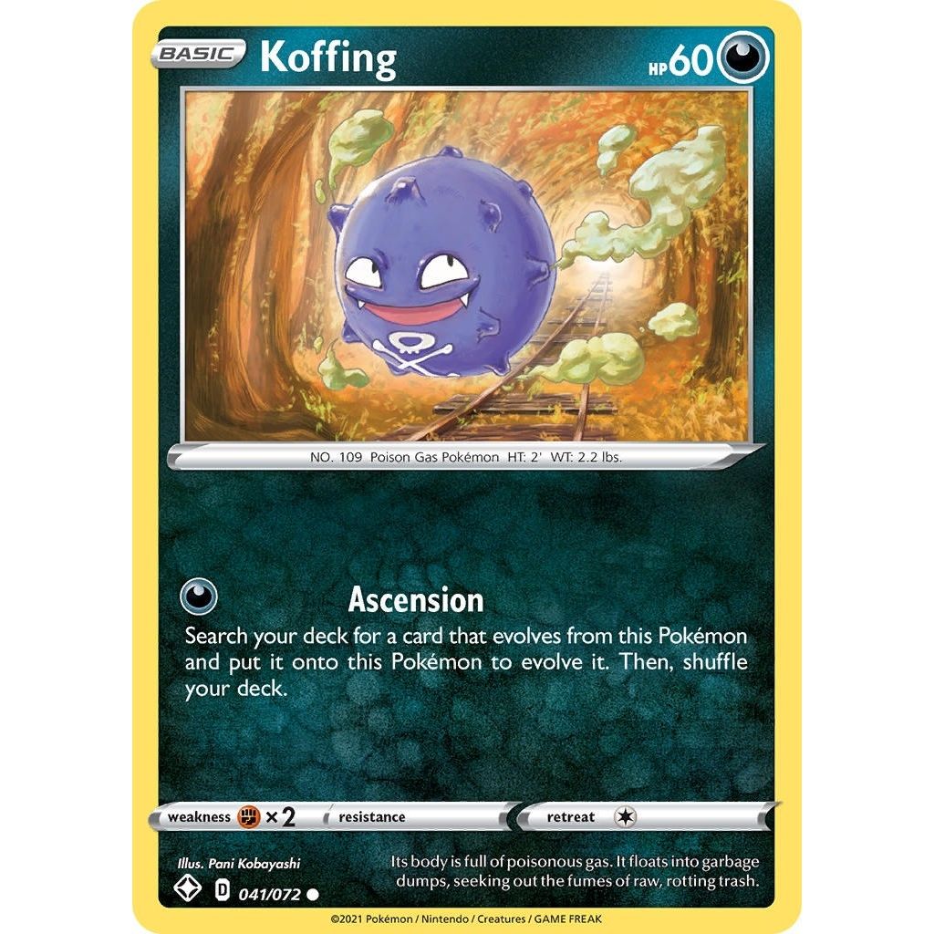 Image for Koffing (041/072) (SHF) - Pokemon
