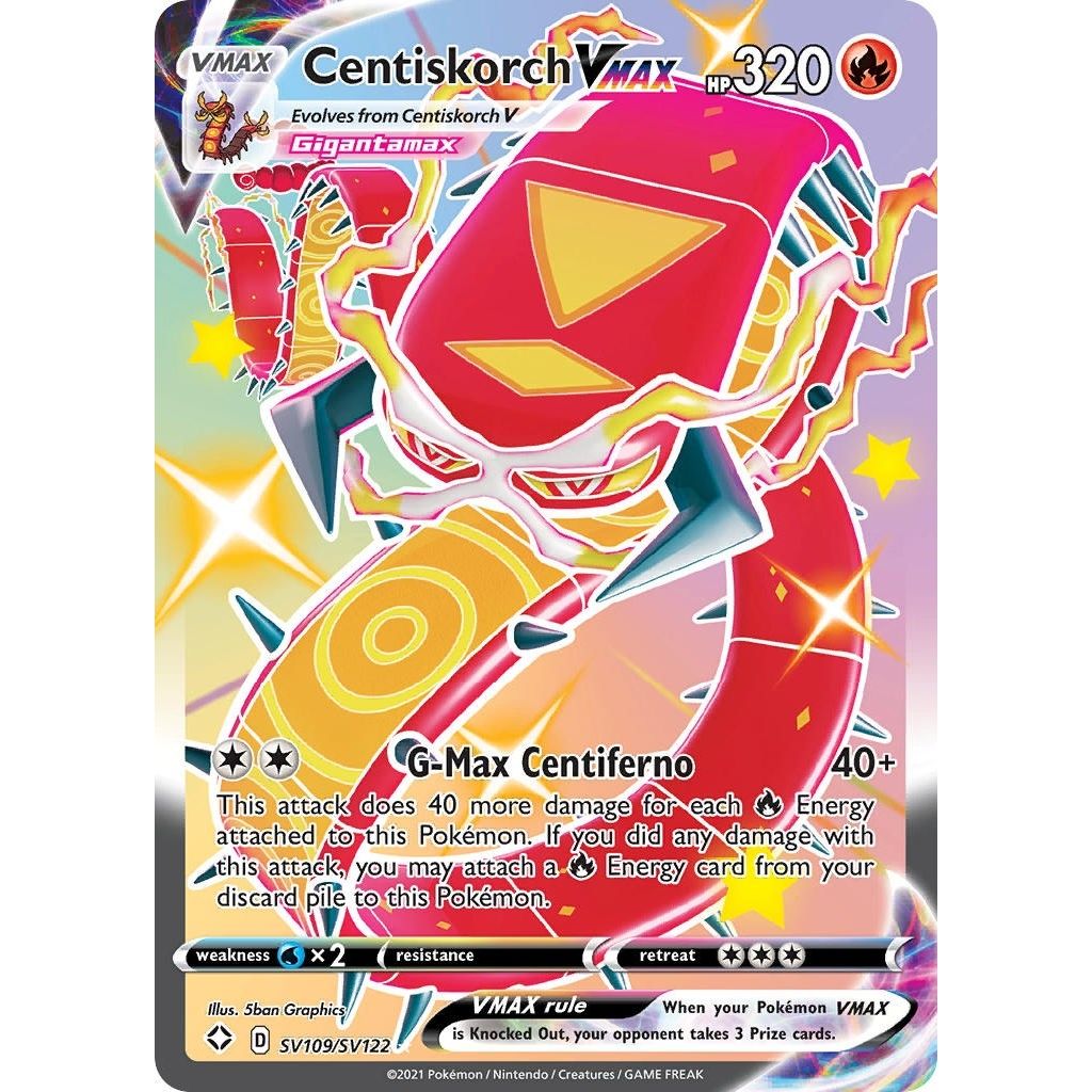 Image for Centiskorch VMAX (SV109/SV122) (SHFSV) - Pokemon