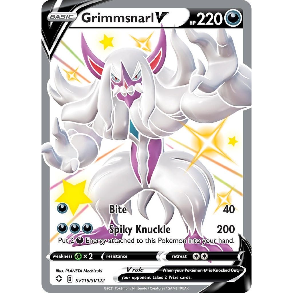 Image for Grimmsnarl V (SV116/SV122) (SHFSV) - Pokemon
